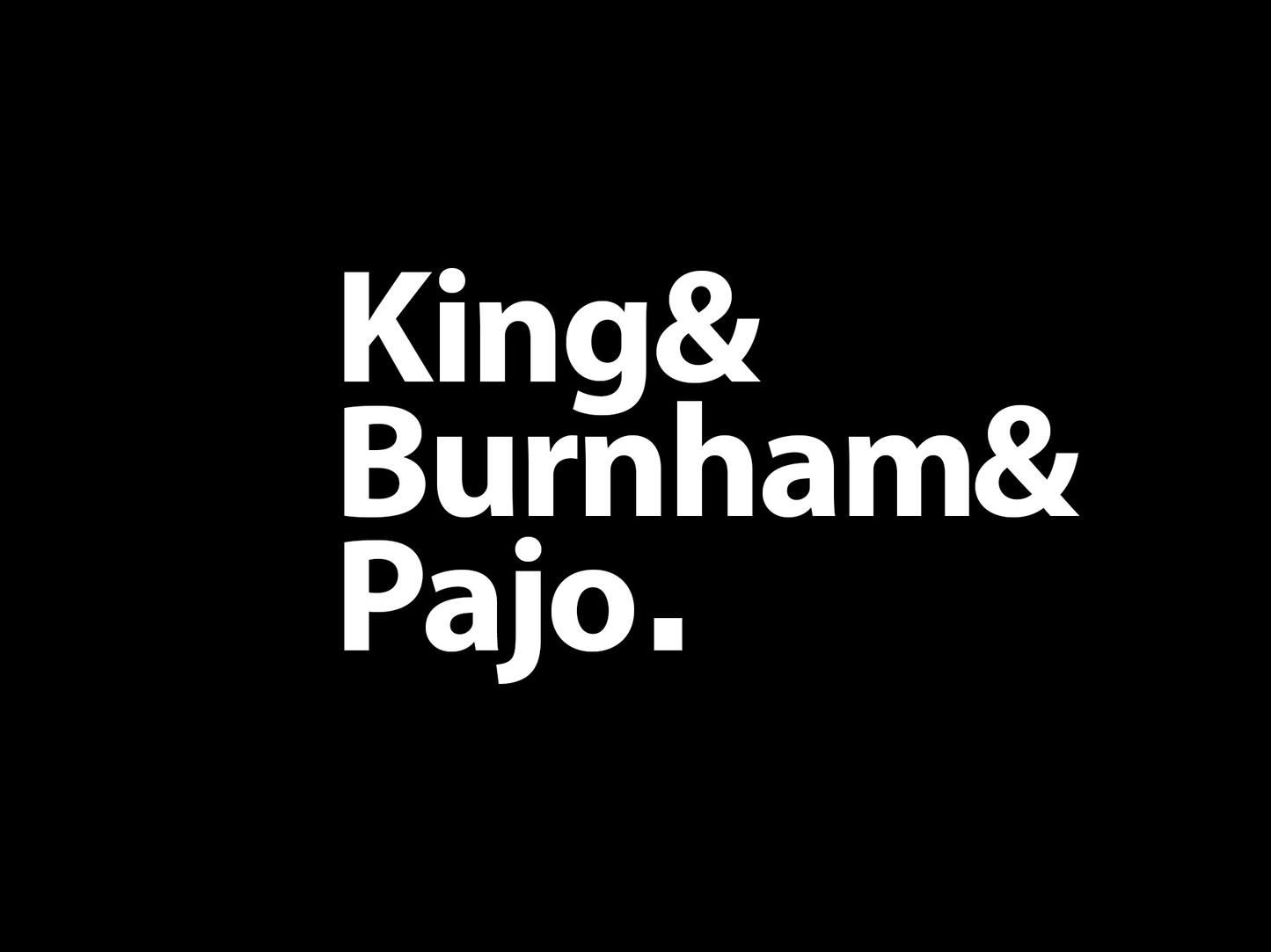 King, Burnham, Pajo Tee
