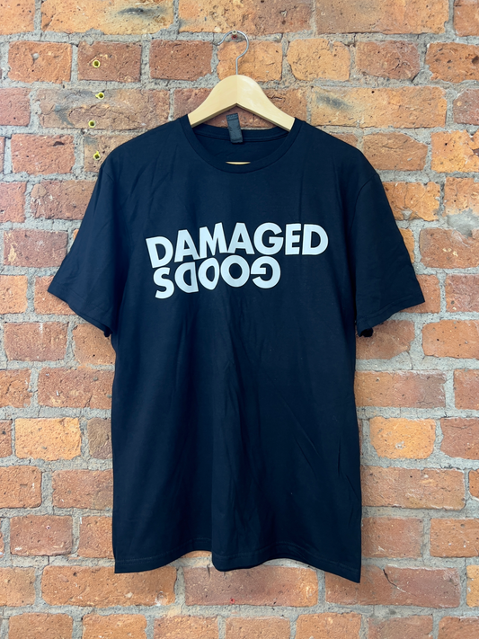 "Damaged Goods" Black Tee